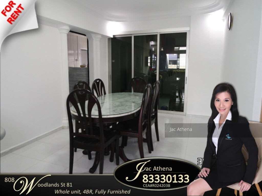 Blk 808 Woodlands Street 81 (Woodlands), HDB Executive #116709592